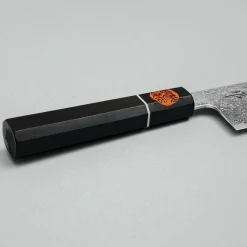 Shigeki Tanaka SG2 Damascus Nakiri Ebony 17 cm