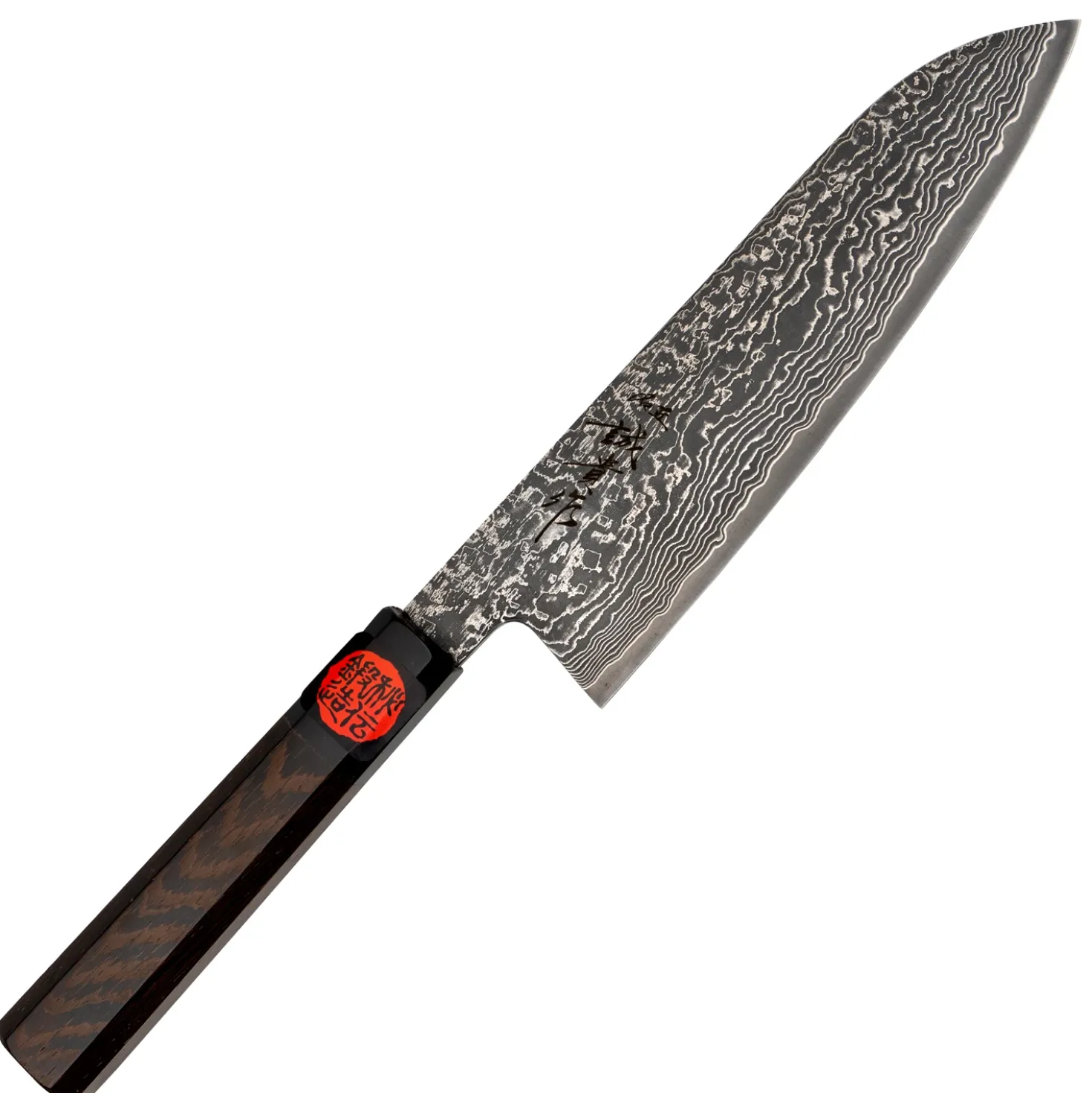 Shigeki Tanaka SG2 Damascus Santoku 16.5 cm