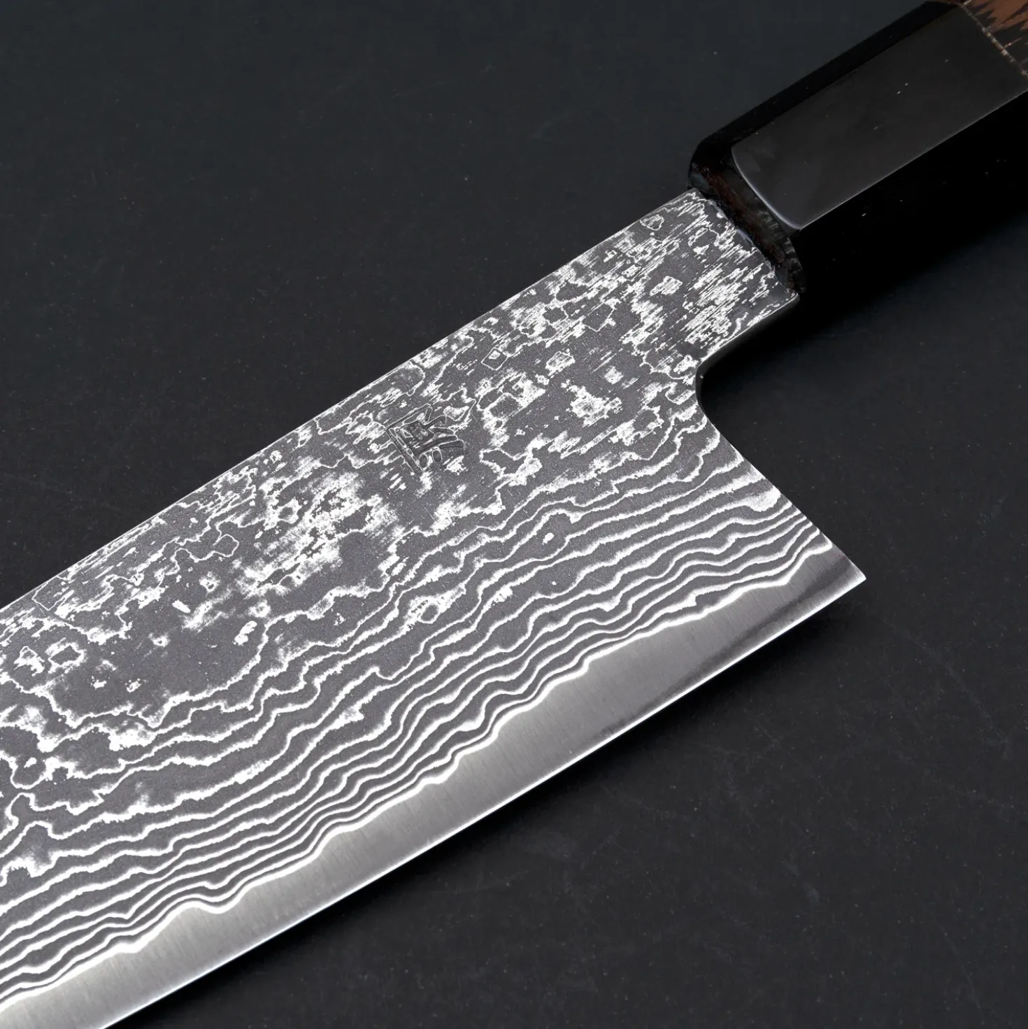 Shigeki Tanaka SG2 Damascus Santoku 16.5 cm