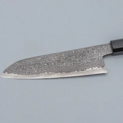 Shigeki Tanaka SG2 Damascus Santoku 16.5 cm