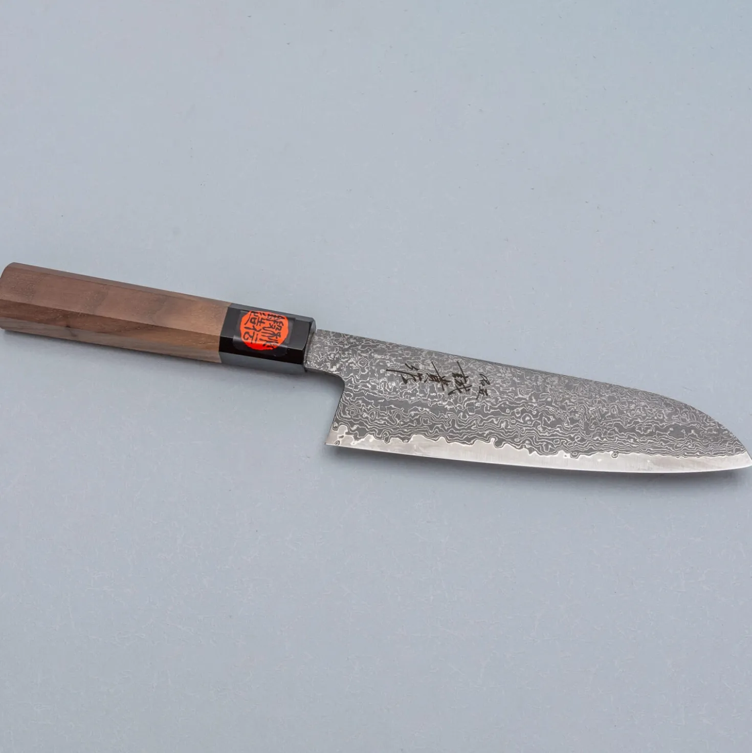 Shigeki Tanaka SG2 Damascus Santoku 16.5 cm