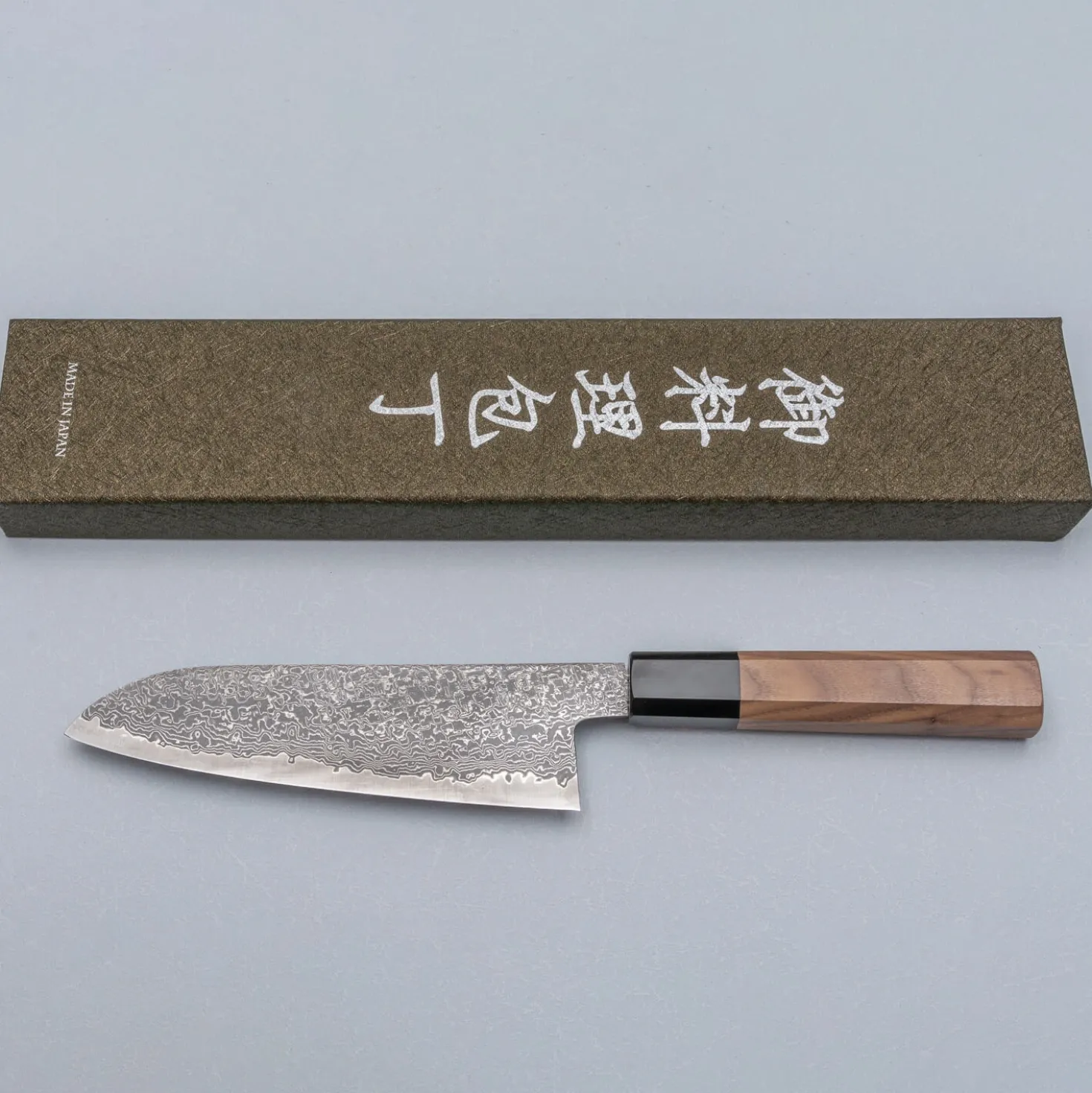 Shigeki Tanaka SG2 Damascus Santoku 16.5 cm