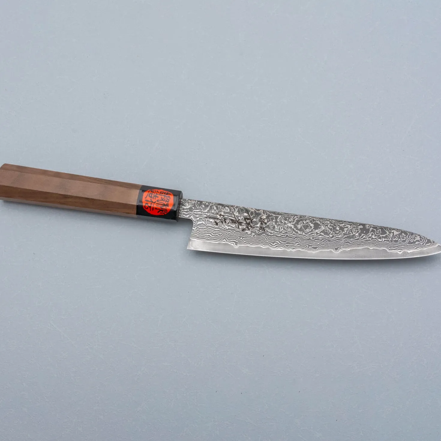 Shigeki Tanaka SG2 Damascus Walnut Petty 15 cm