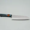 Shigeki Tanaka VG10 Damascus Western Blue Santoku 16.5 cm
