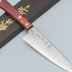 Shigeki Tanaka VG10 Damascus Western Santoku 14.5 cm