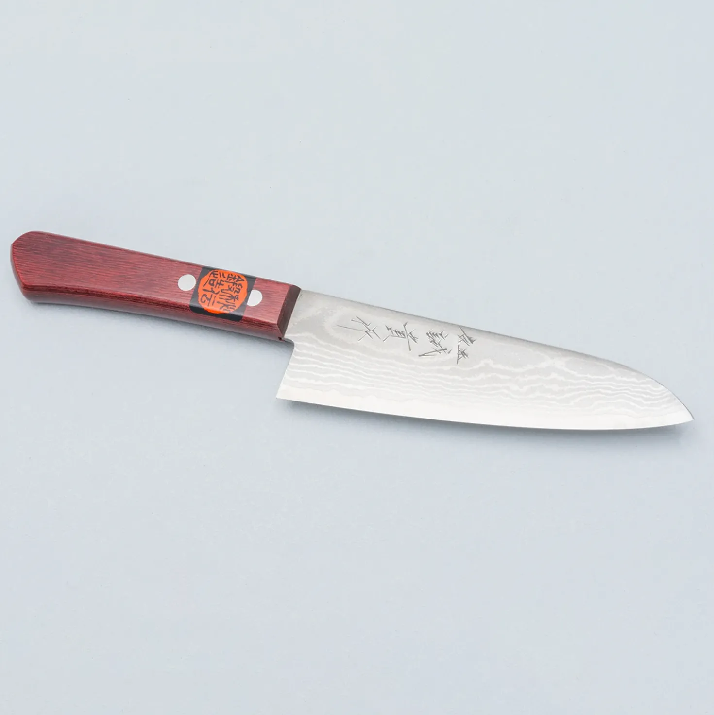 Shigeki Tanaka VG10 Damascus Western Santoku 14.5 cm
