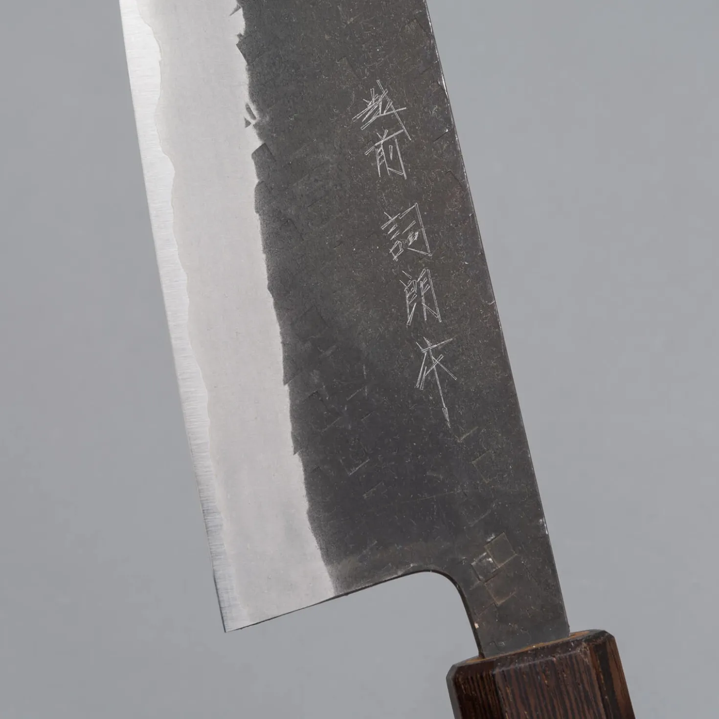 Shiro Kamo Aogami Super Kurouchi Santoku 16.5 cm