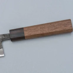 Shiro Kamo Aogami Super Kurouchi bunka 17 cm