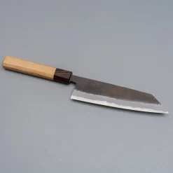 Shiro Kamo Aogami Super Kurouchi Bunka 17 cm