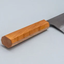 Shiro Kamo Aogami Super Kurouchi Zelkova Gyuto 21 cm