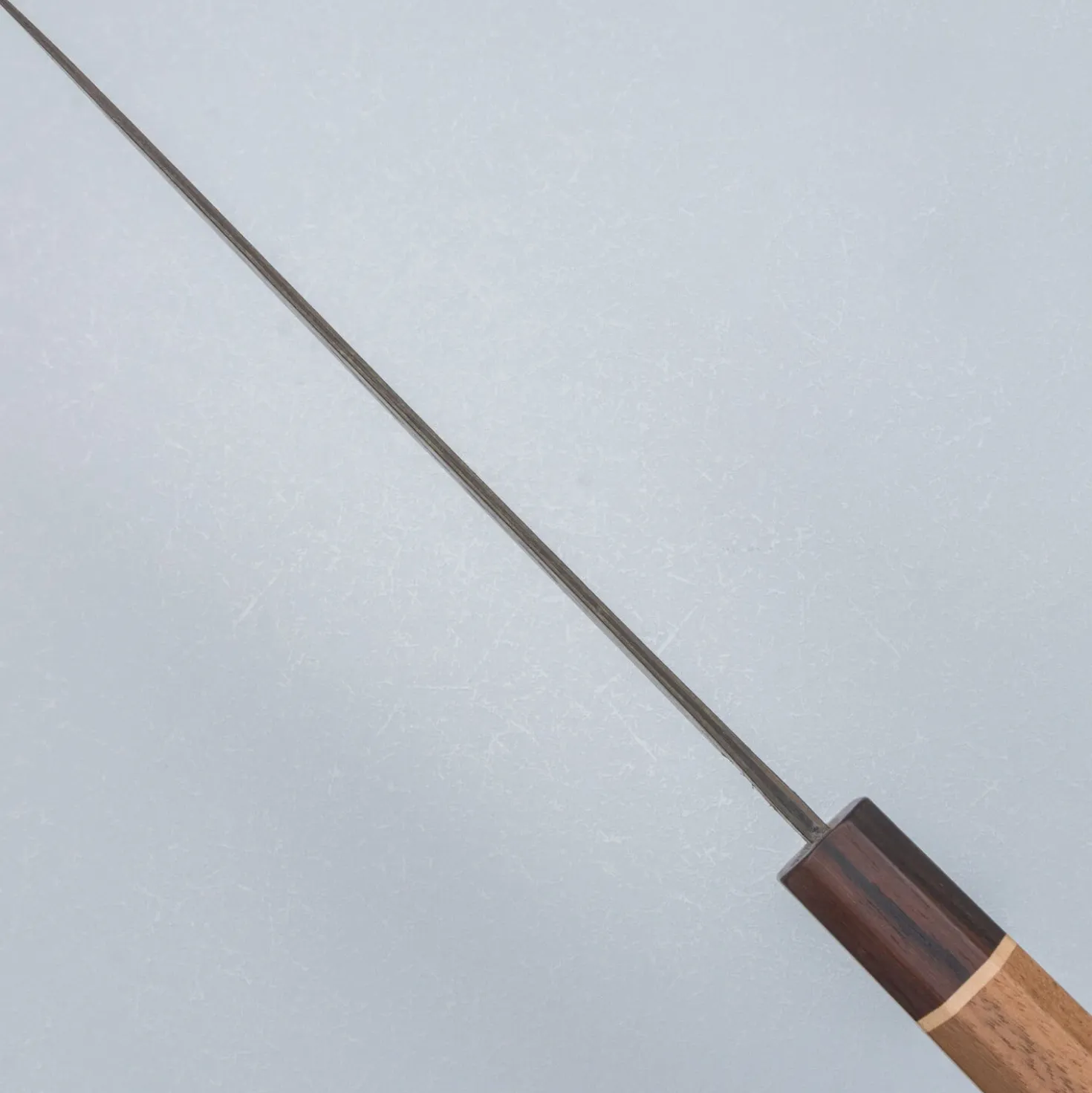 Shiro Kamo Aogami Super Kurouchi Walnut Gyuto 21 cm