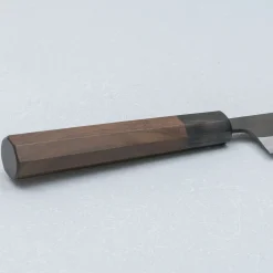 Shiro Kamo Aogami Super Walnut Petty 15 cm