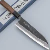 Shiro Kamo Aogami Super Walnut Santoku