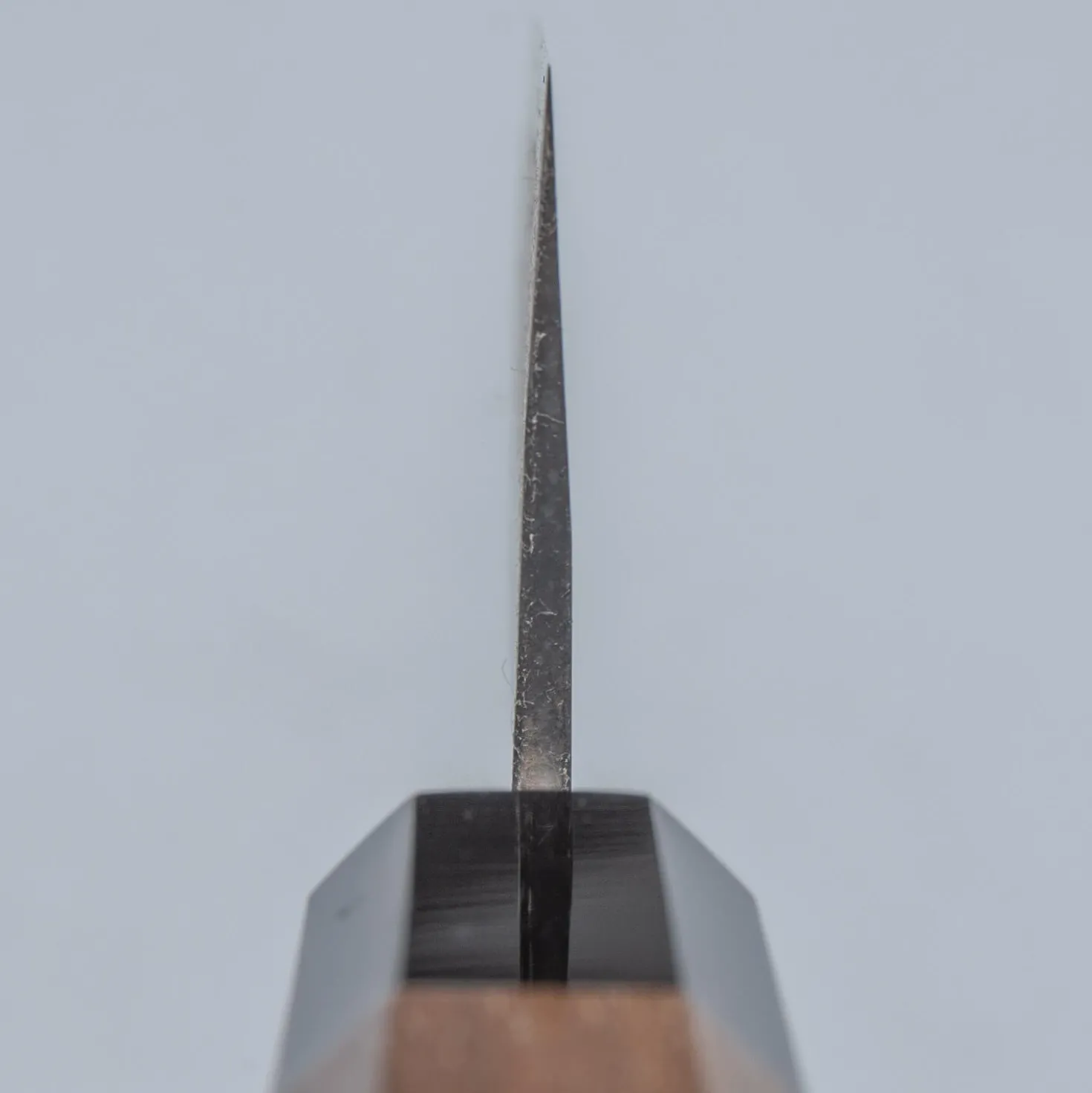 Shiro Kamo Aogami Super Walnut Santoku
