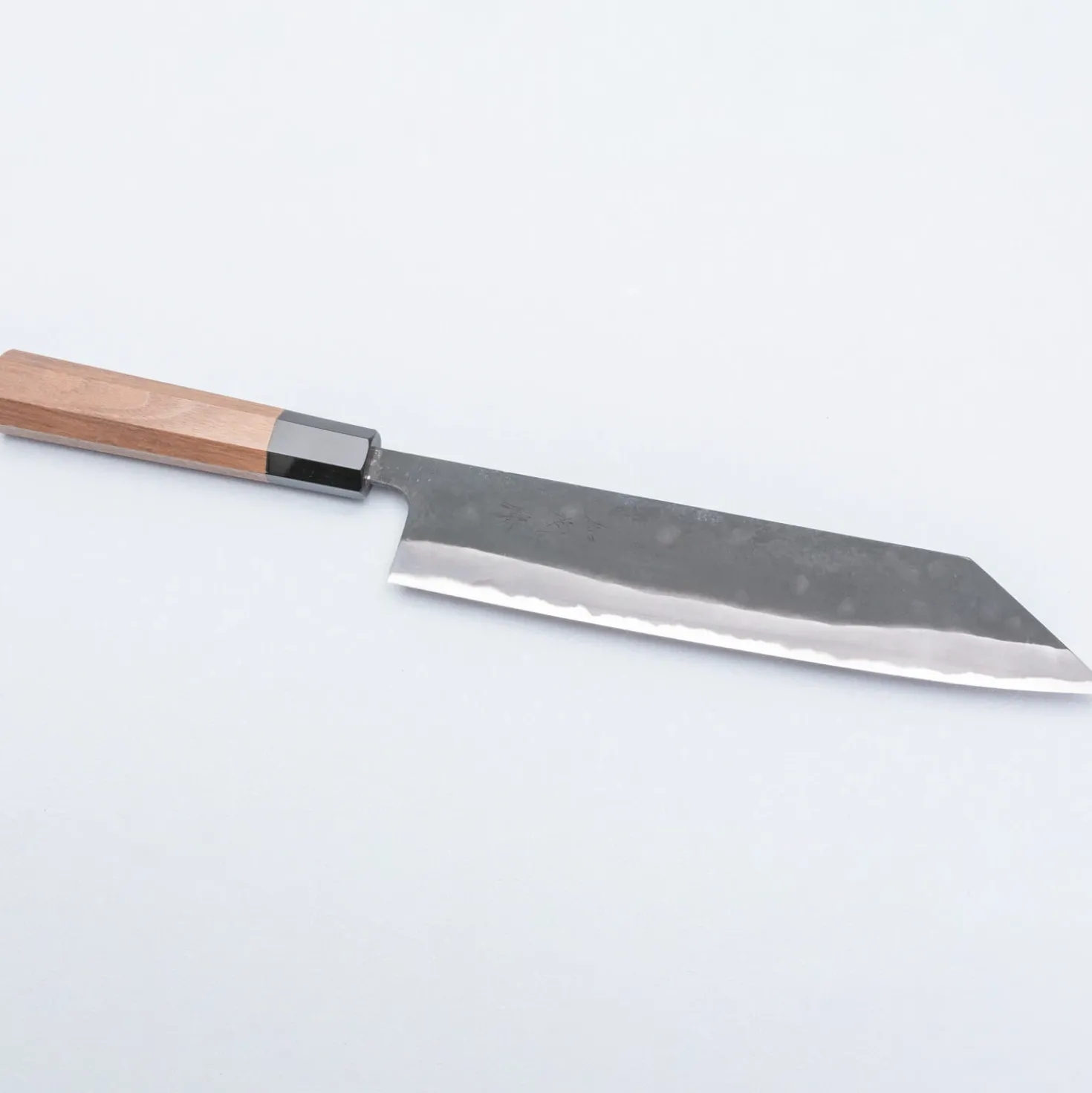 Shiro Kamo Aogami Super Walnut Kiritsuke 24 cm
