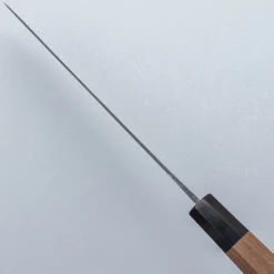 Shiro Kamo Aogami Super Walnut Kiritsuke 21 cm