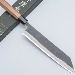 Shiro Kamo Aogami Super Walnut Kiritsuke 21 cm
