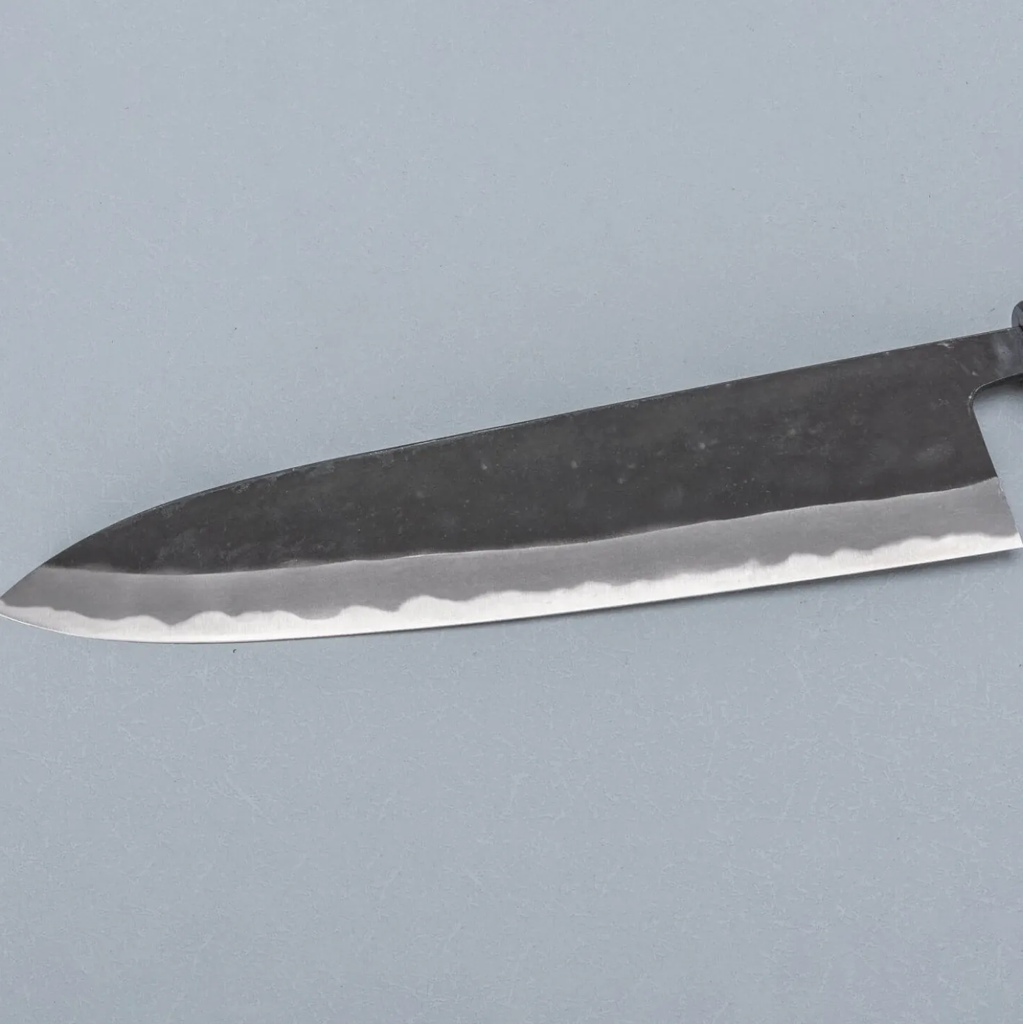 Shiro Kamo Aogami Super Walnut Gyuto 24 cm