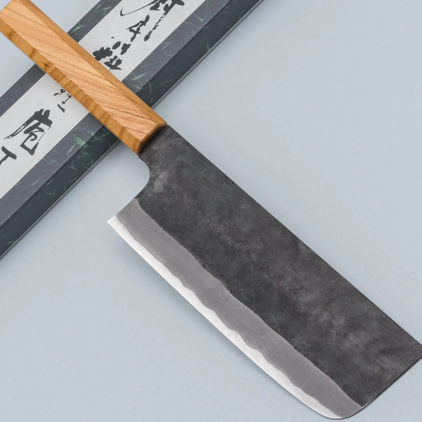 Shiro Kamo Aogami Super Zelkova Brede Nakiri