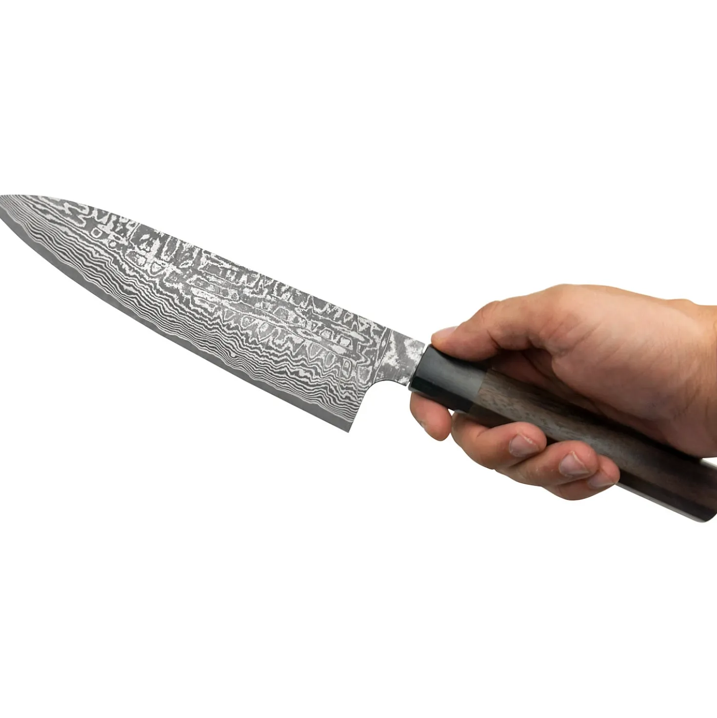 Shiro Kamo SG2 Damast Koksmes 21 cm