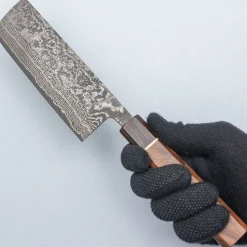 Shiro Kamo SG2 Damast Nakiri 16 cm