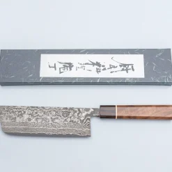 Shiro Kamo SG2 Damast Nakiri 16 cm