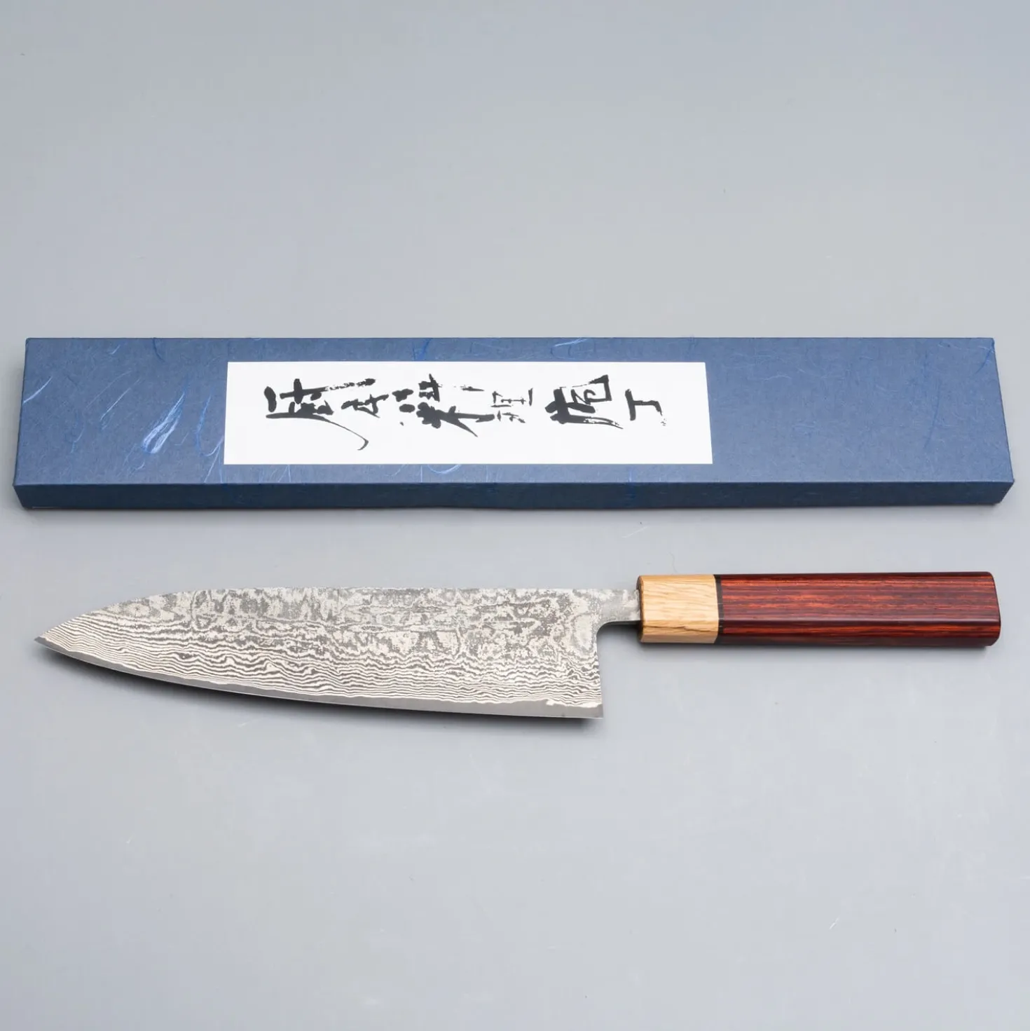 Shiro Kamo SG2 Damast Rengas Koksmes 21 cm