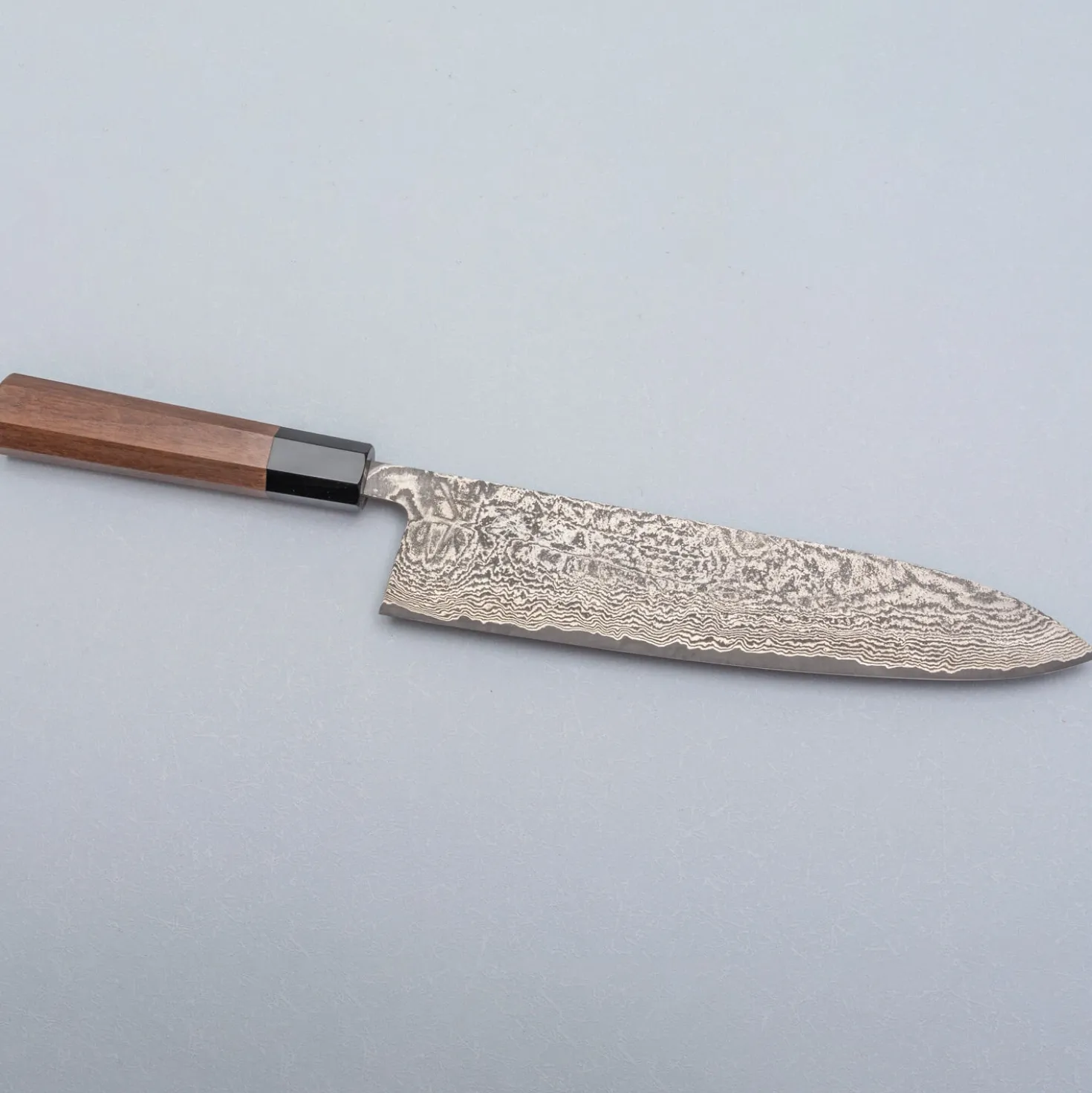 Shiro Kamo SG2 Damast Walnut Koksmes 24 cm