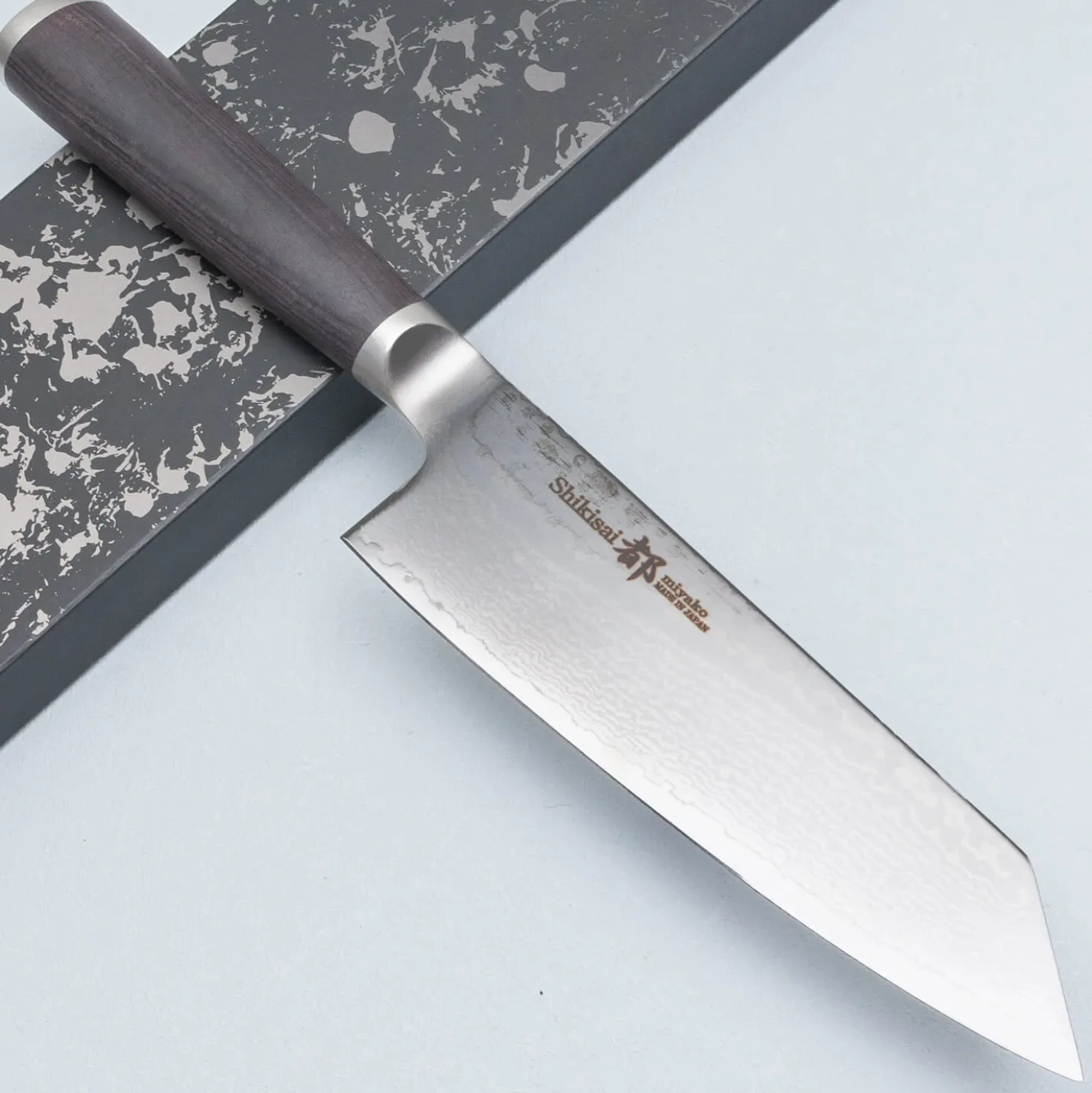 Shizu Miyako Damast Bunka 17 cm