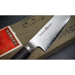Shizu Miyako Damast Santoku 18 cm