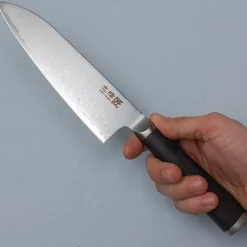 Shizu Miyako Damast Santoku 18 cm
