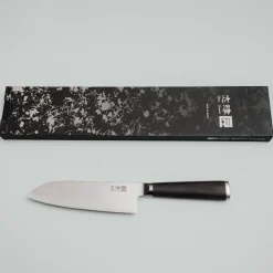 Shizu Miyako Damast Santoku 16.5 cm