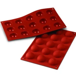 Silikomart Vorm Voor 15 Halve Bolletjes