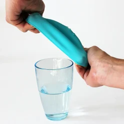 SipSnap Silicone Bekerhoesje Met Drinktuit