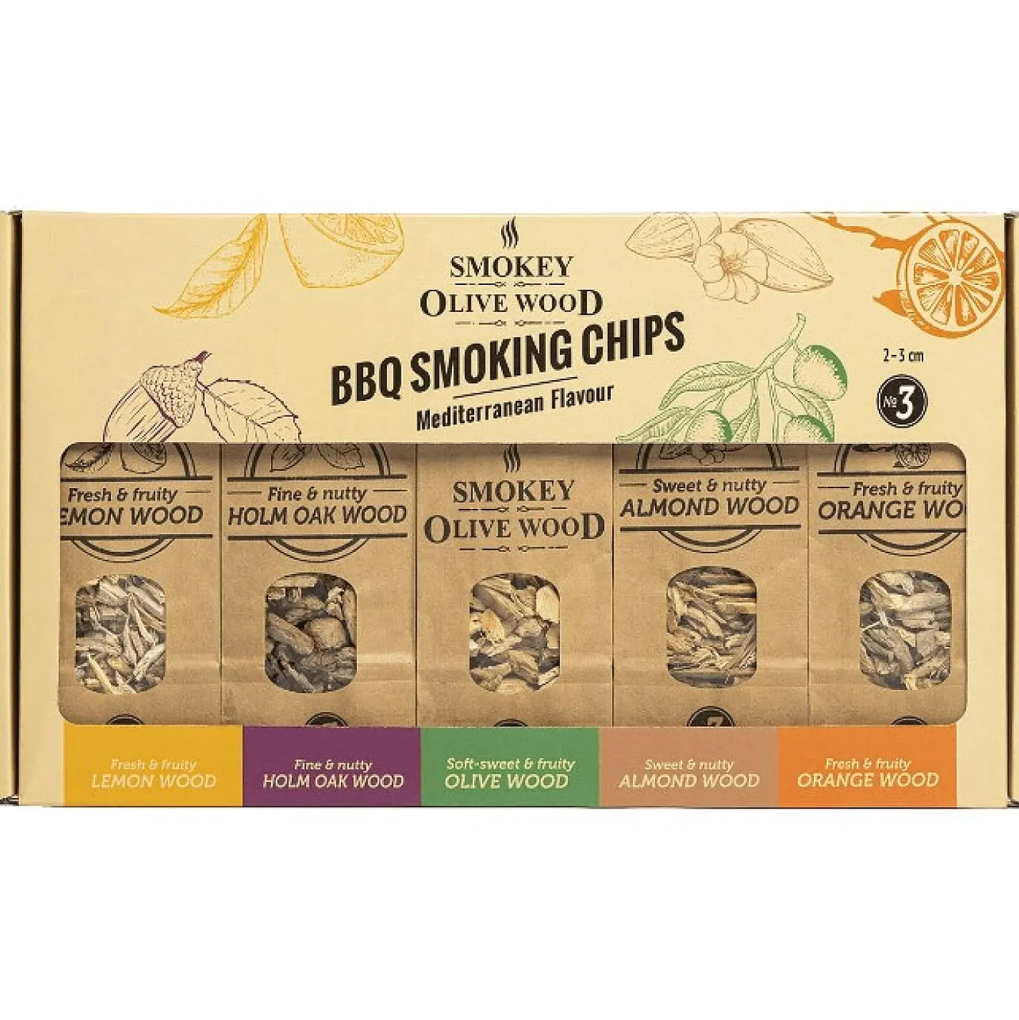 Smokey Olive BBQ Smokin Chips Giftset