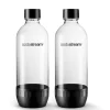 SodaStream Flessen 2 Stuks Zwart