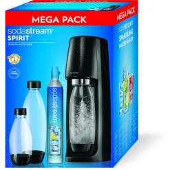 SodaStream One Touch Electric Zwart