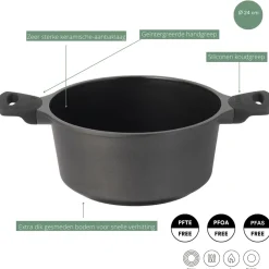 Sola Ceramic Deluxe Braadpan 28 cm