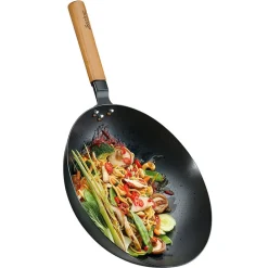 Spring Wok Canton Staal 30 cm