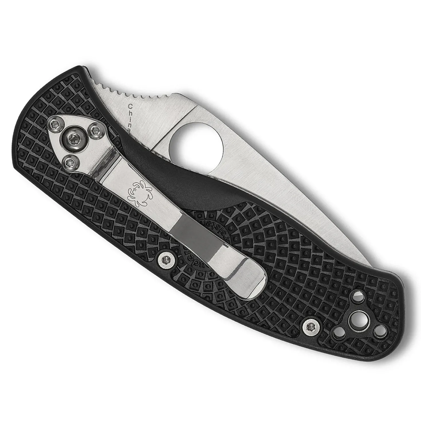 Spyderco Persistence Lightweight Gekarteld C136PSBK Zakmes