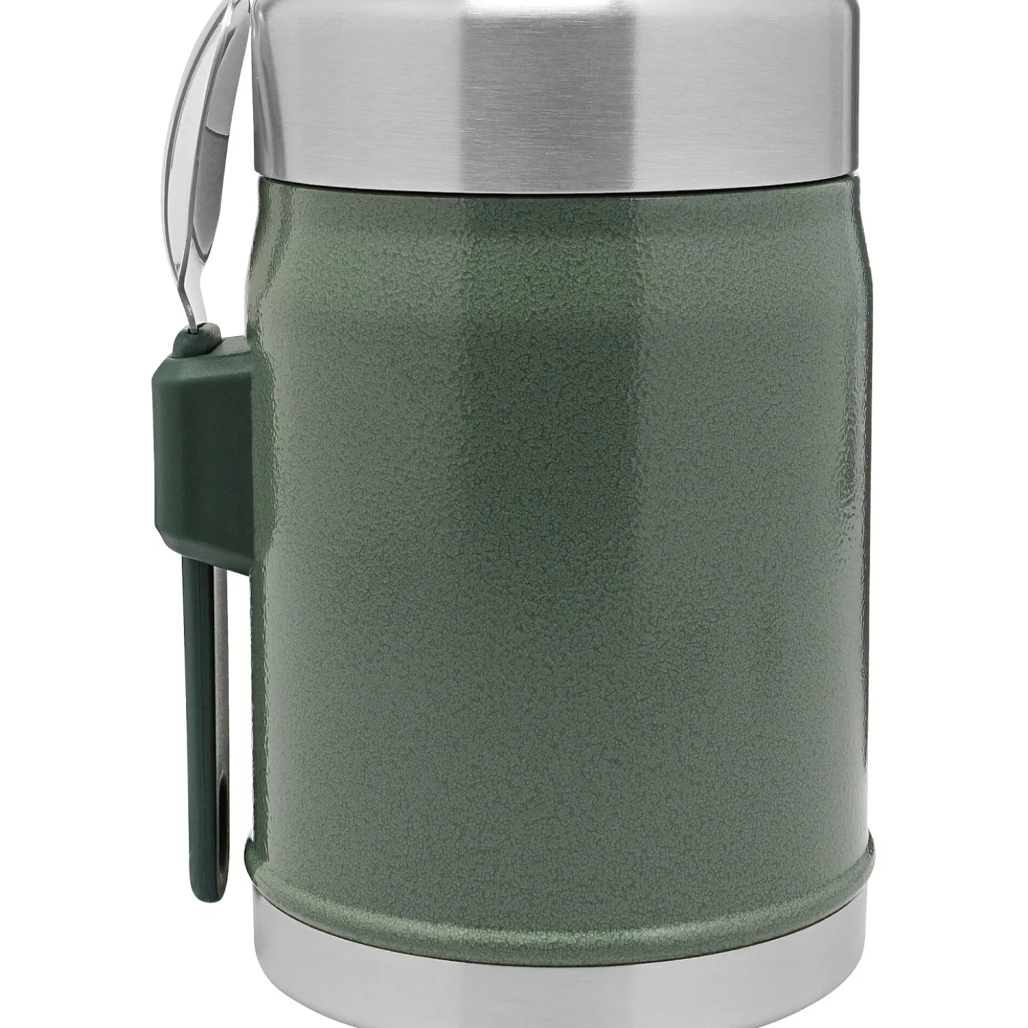 Stanley Adventure Vacuum Food Jar 400 ml + Spork Hammertone Green
