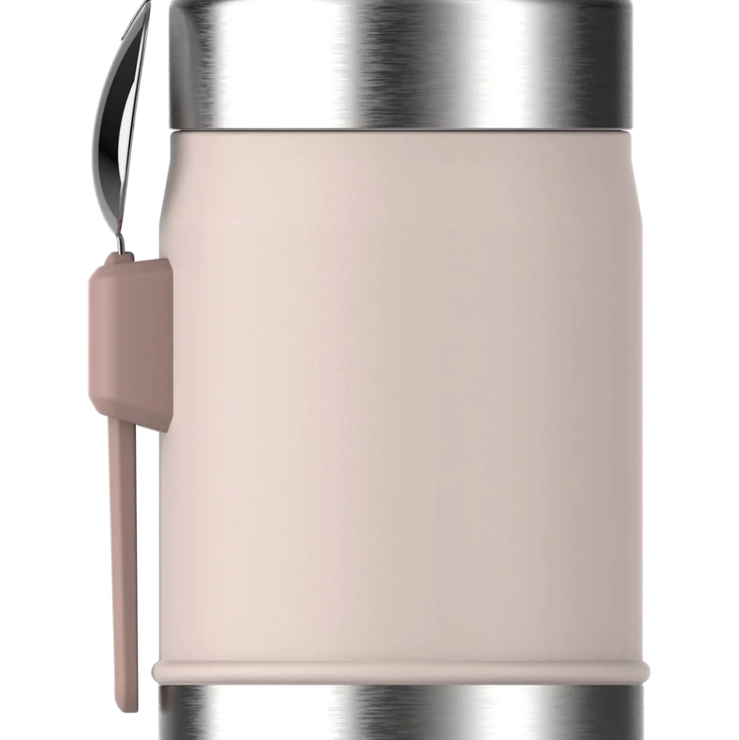Stanley Adventure Vacuum Food Jar 400 ml + Spork Rose Quartz