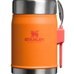 Stanley Adventure Vacuum Food Jar 400 ml + Spork Coral