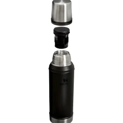 Stanley Legendary Classic Thermosfles Hammertone Zwart 940 ml