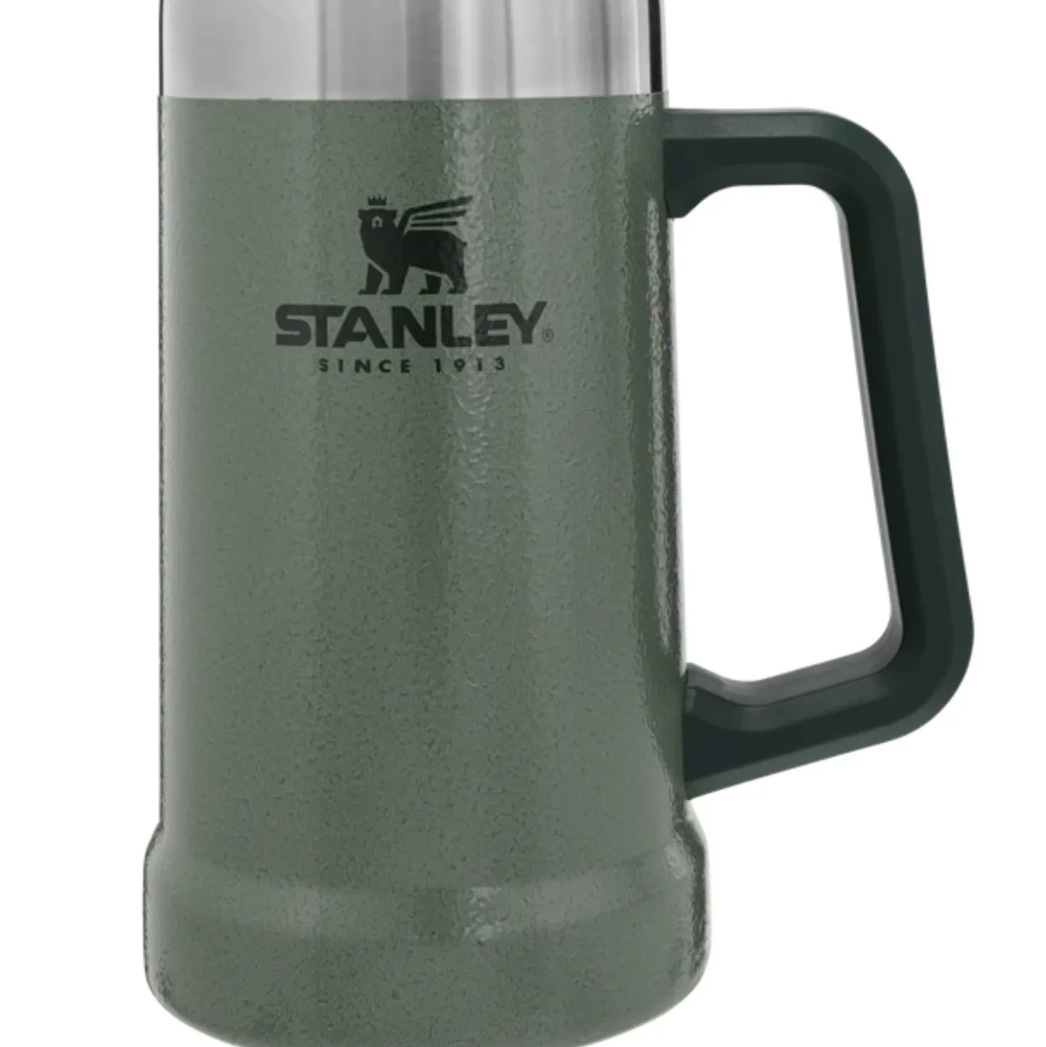 Stanley The Big Grip Beer Stein Beker Hammertone Groen 700 ml