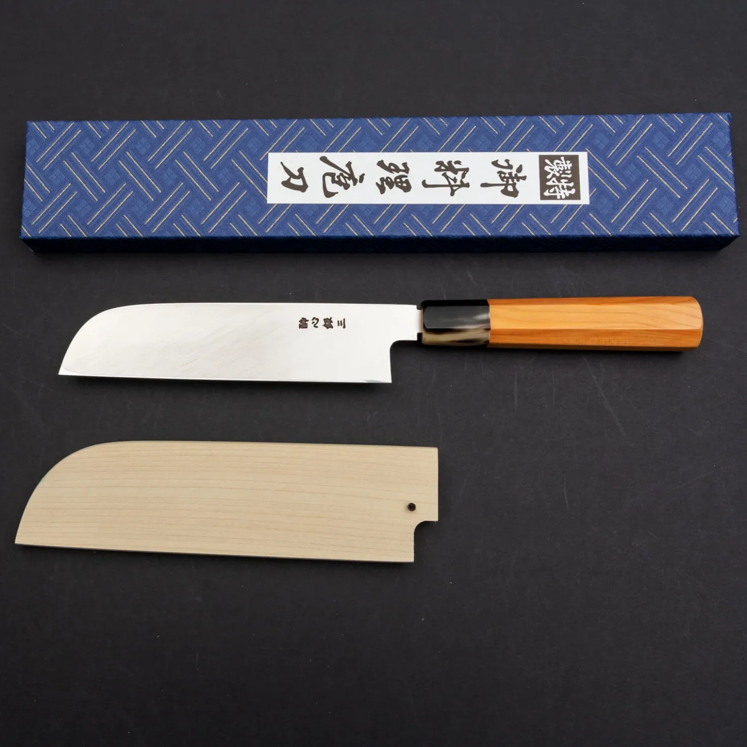 Suisin Aonika Kama-Usuba 18 cm + Saya