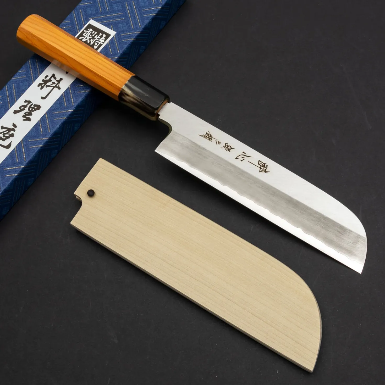 Suisin Aonika Kama-Usuba 18 cm + Saya