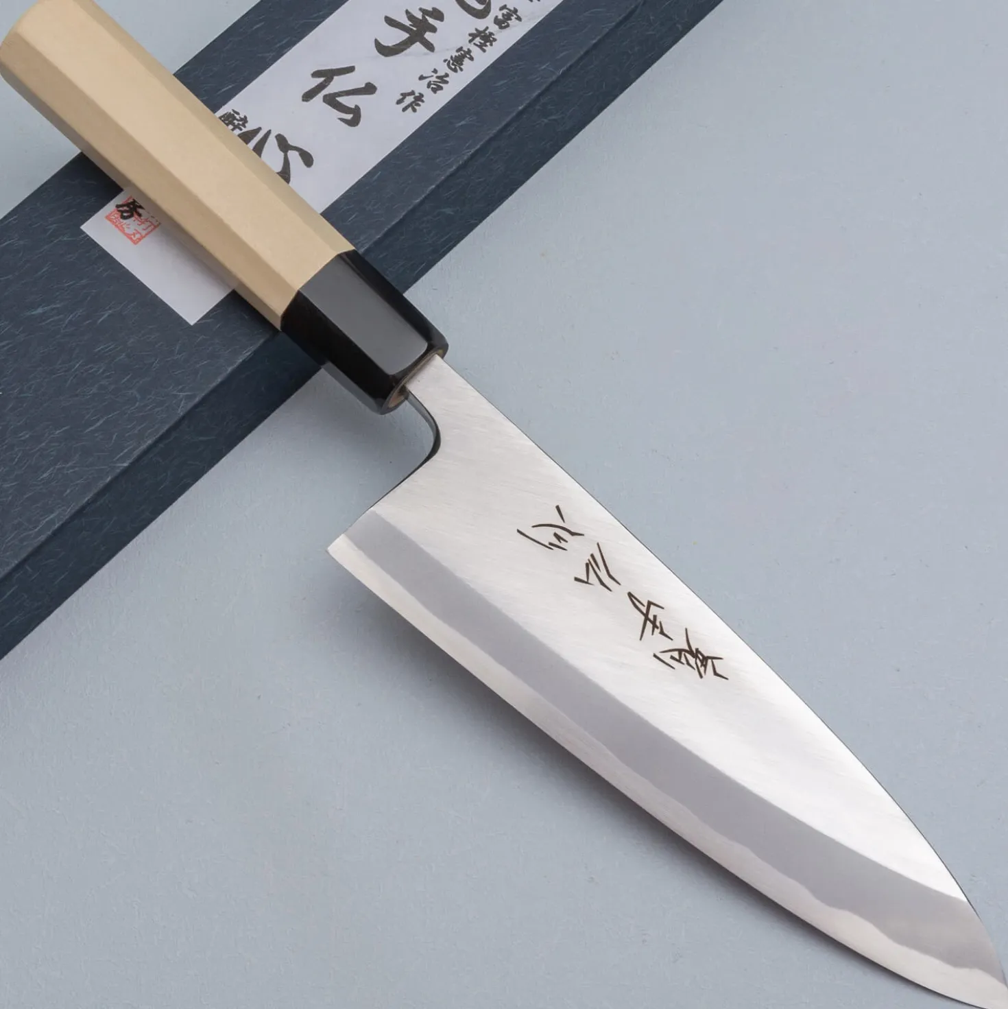 Suisin KisyuBussin Shirogami #2 Deba 19.5 cm + Saya
