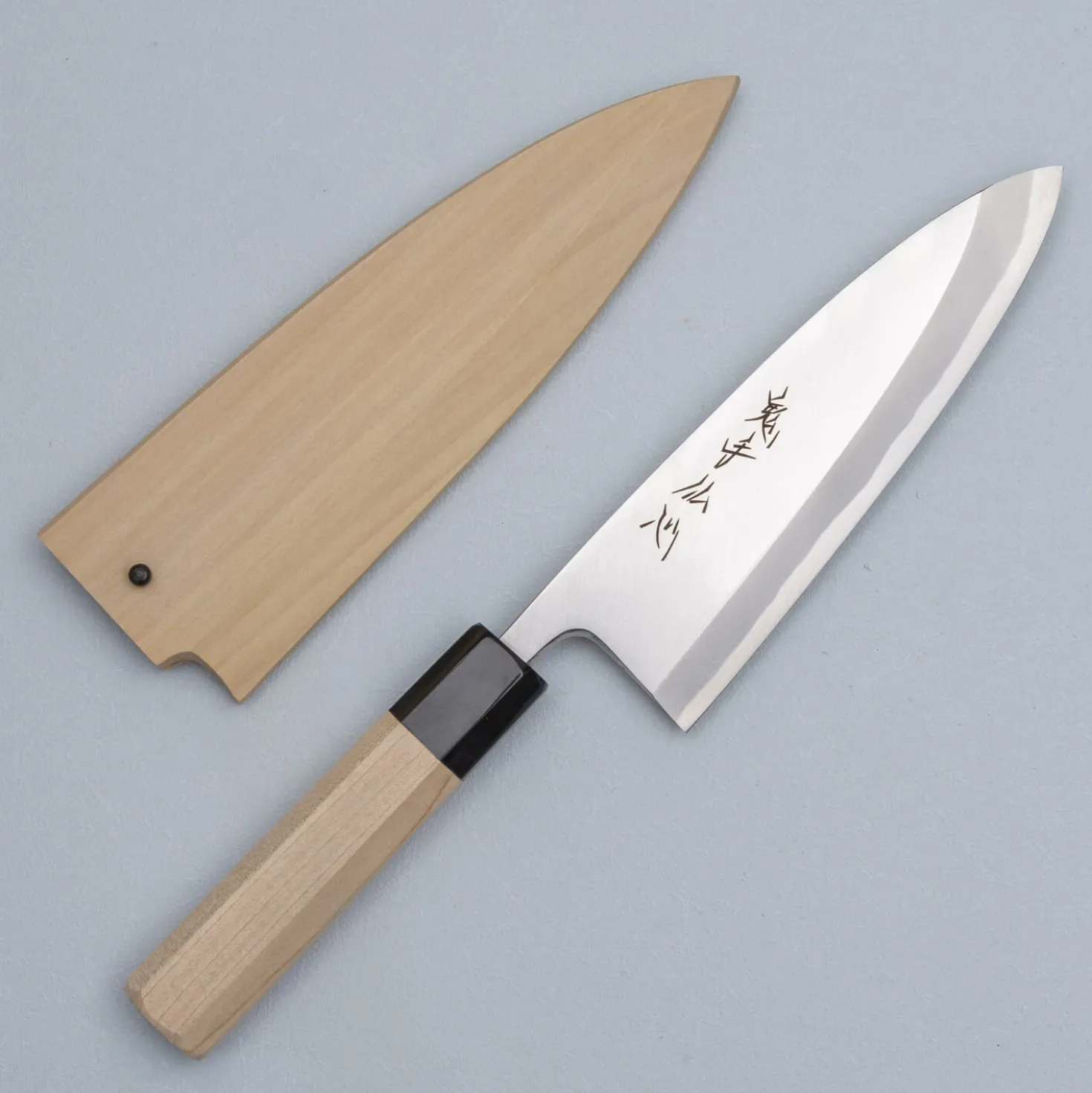 Suisin KisyuBussin Shirogami #2 Deba 18 cm + Saya