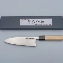 Suisin KisyuBussin Shirogami #2 Deba 18 cm + Saya